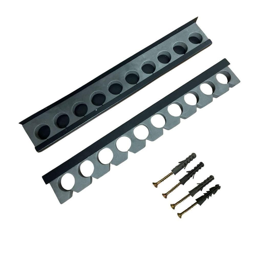 Expositor De Varas Rack P/ Parede Para 10 Varas Pesca