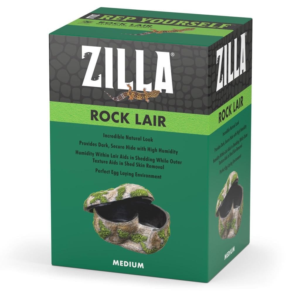 Reptile Hide Zilla Rock Lair Medium para lagartos e lagartixas