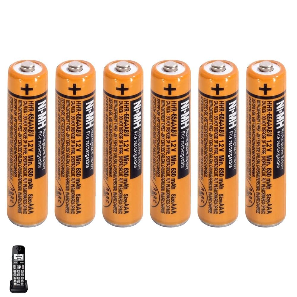 Bateria recarregável Goovalue88 NI-MH AAA 1,2 V 6 PCS