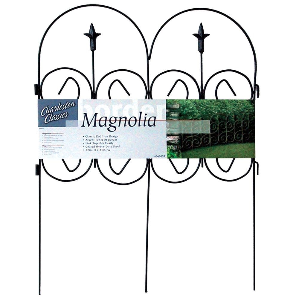 Garden Border Origin Point Magnolia Steel Seção 81x61cm