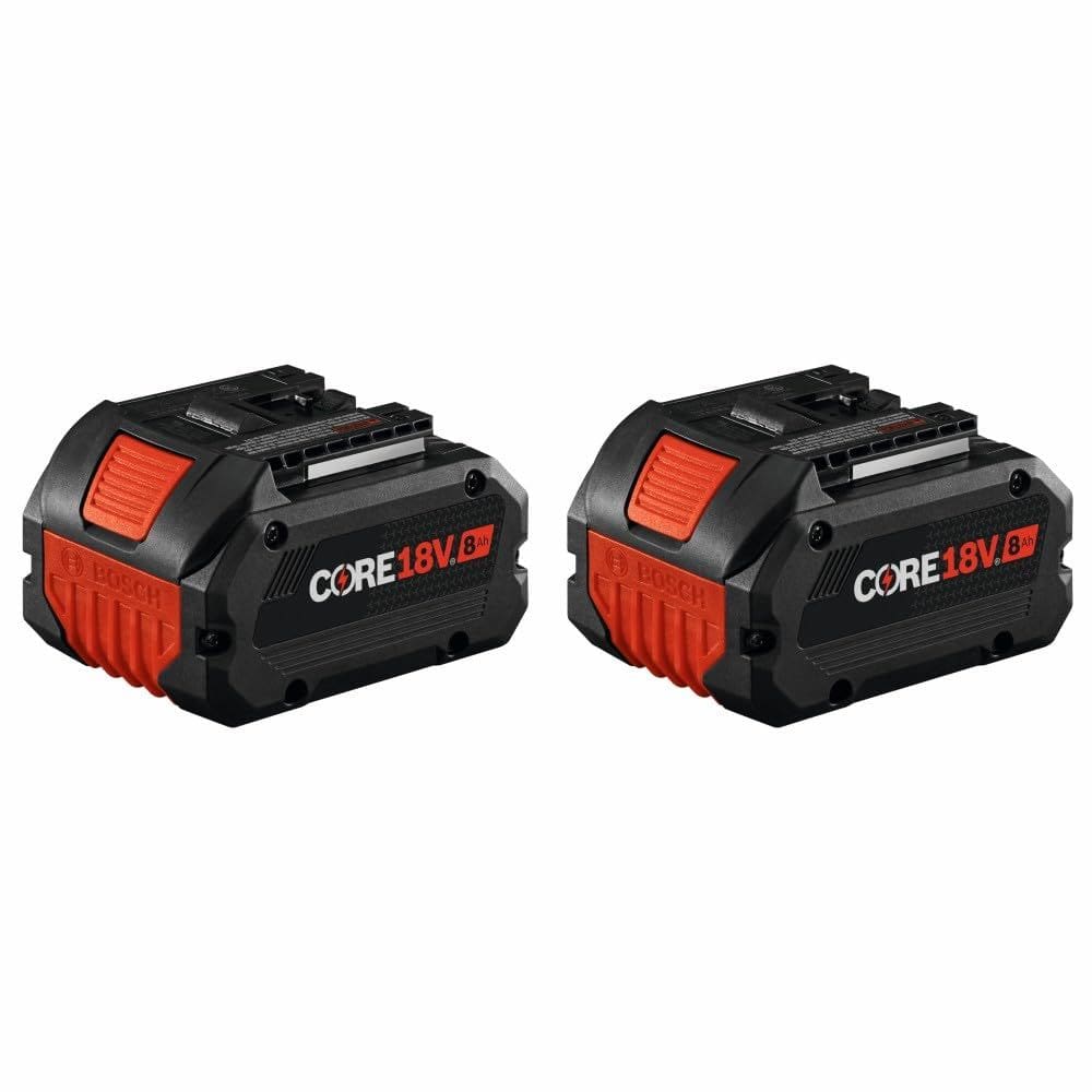 Bateria Bosch GBA18V80-2PK 18V CORE18V® de íon de lítio 8Ah