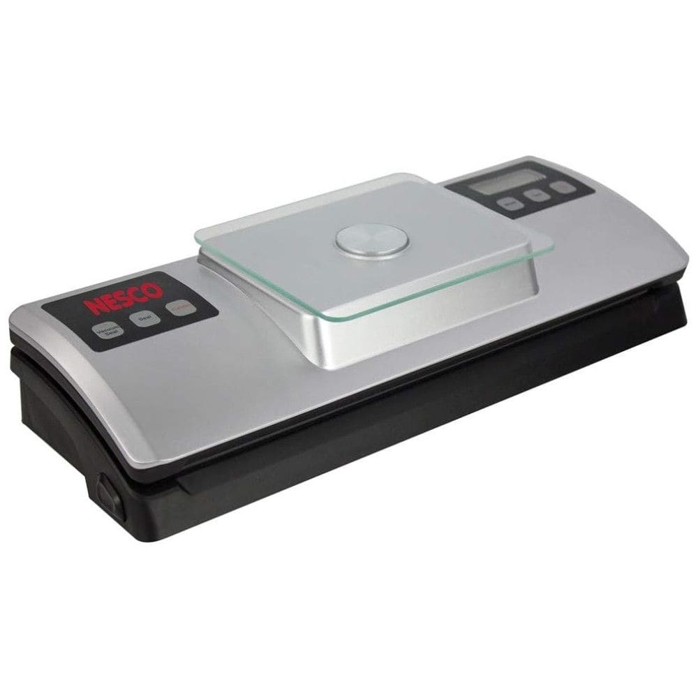 Seladora a Vácuo Automática Úmido, Seco com Painel de Controle Digital e Aço Inoxidável, 100W, 110v, NESCO VSS 01, Cinza