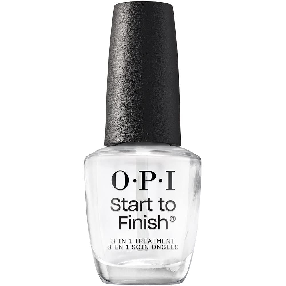 Tratamento de unhas OPI Start to Finish Base 3 em 1 Top Coat 15 mL