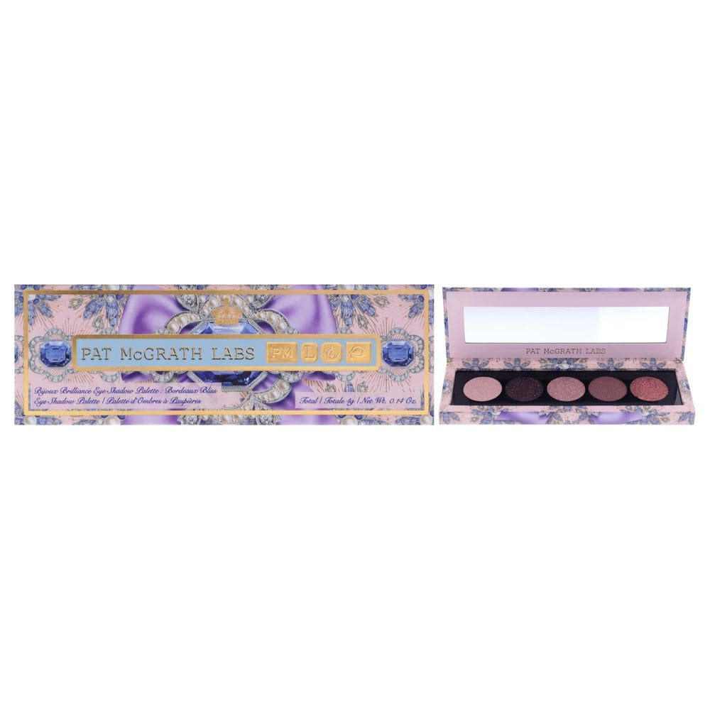 Paleta de sombras para olhos Pat McGrath Labs Bijoux Brilliance Bordeaux Bliss