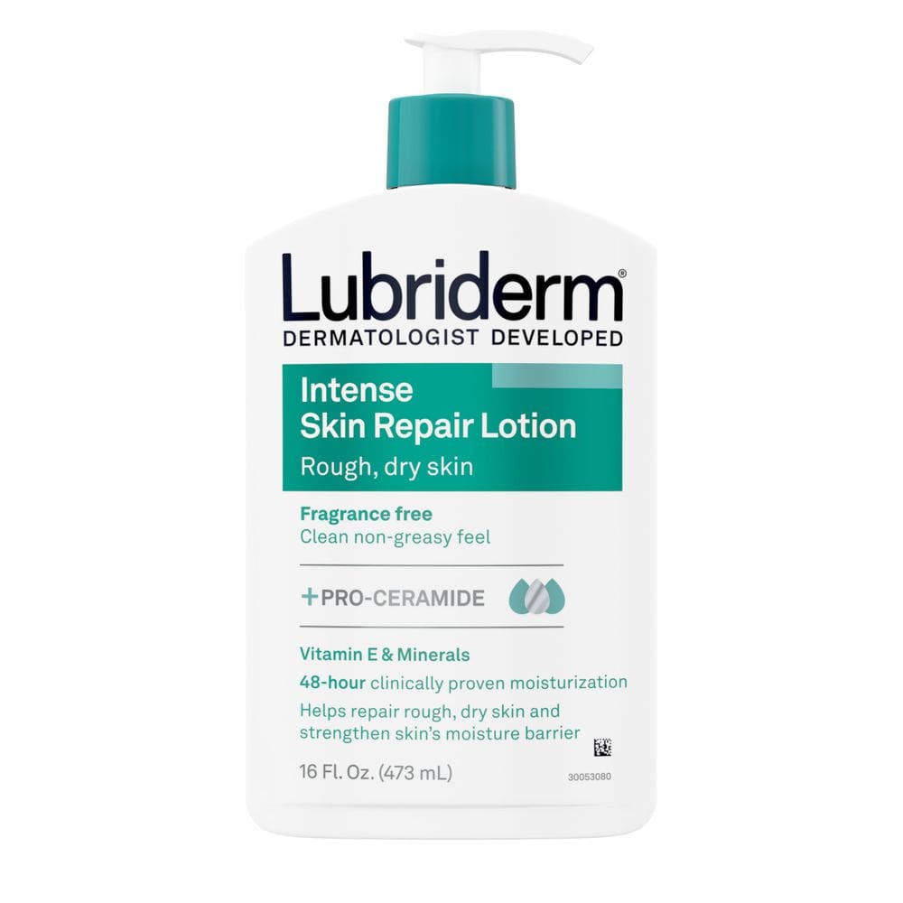 Loção Lubriderm Intense Dry Skin Repair 480 ml com vitamina E