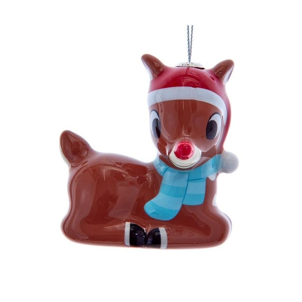 Ornamento suspenso Kurt S. Adler RDLPH DCPGE 7,5 cm