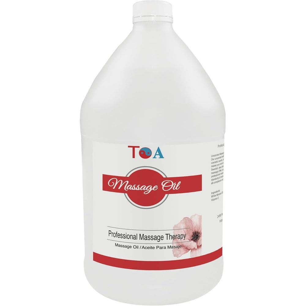 Óleo Mineral de Massagem TOA Suavizante Hidratante 3,78 L Sem Perfume