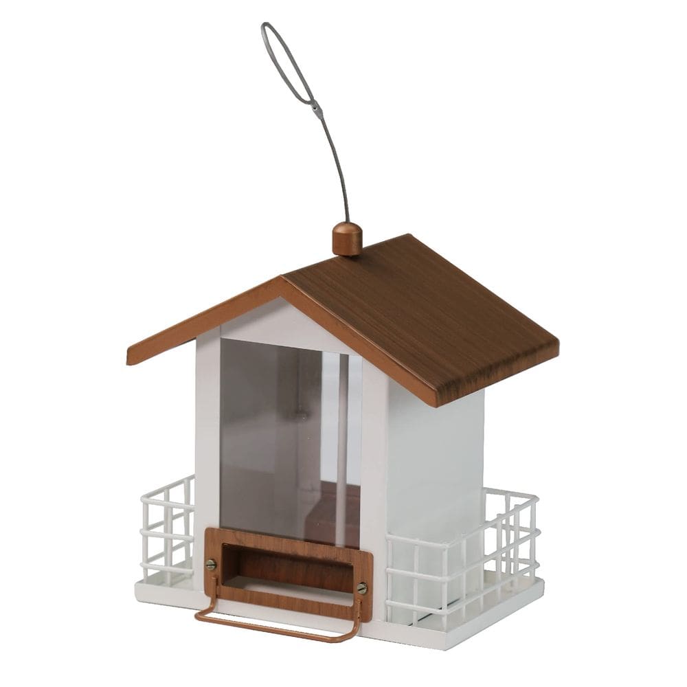Tremonha de sebo duplo ao ar livre Wildlife Feeder Heath
