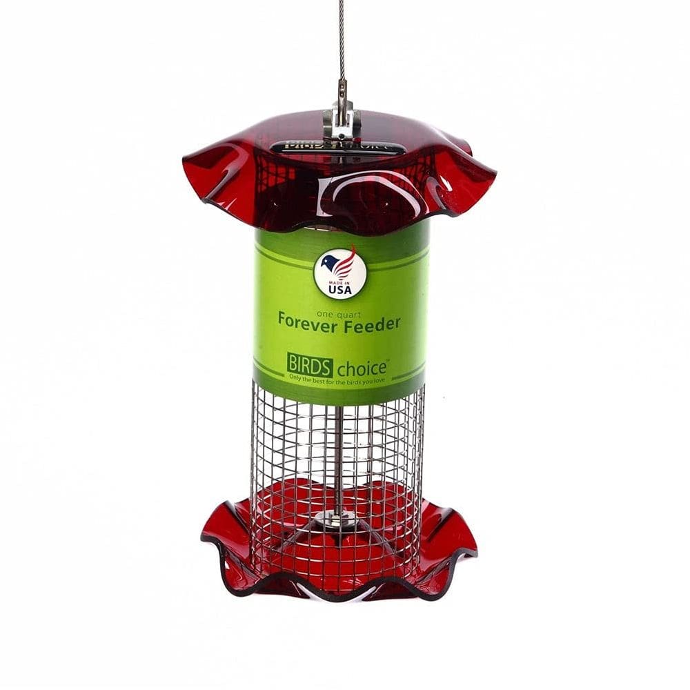 Alimentador de pássaros Birds Choice FF114 Forever Nyjer 1 Qt vermelho