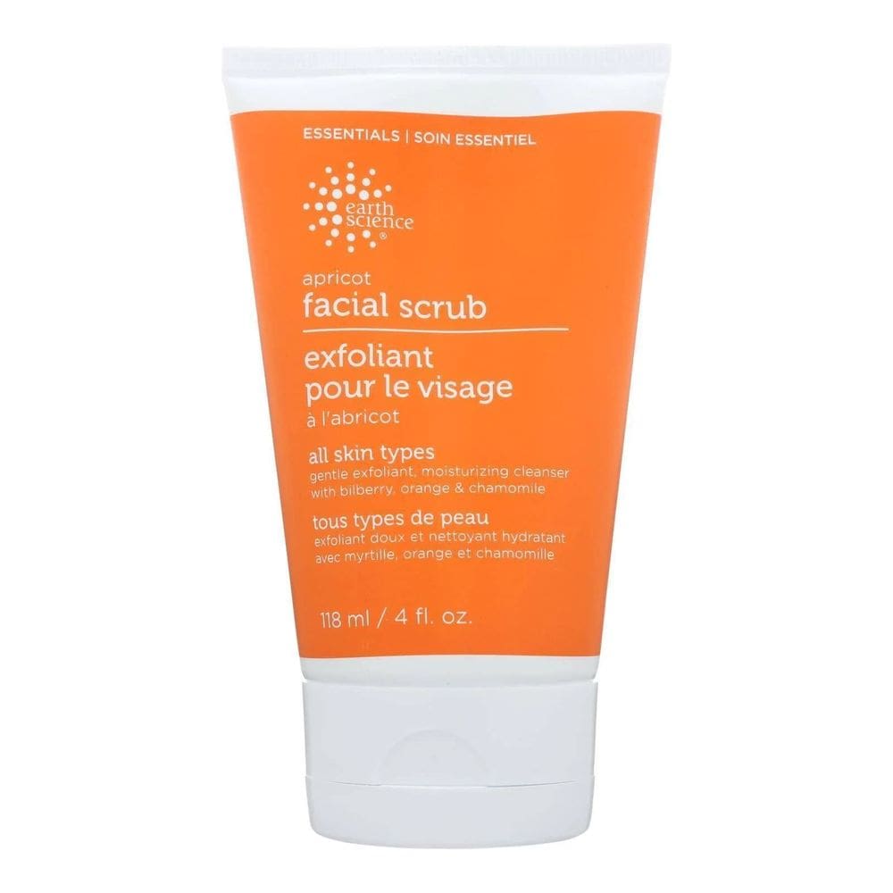 Esfoliante facial Earth Science Apricot Suave Esfoliante 120mL