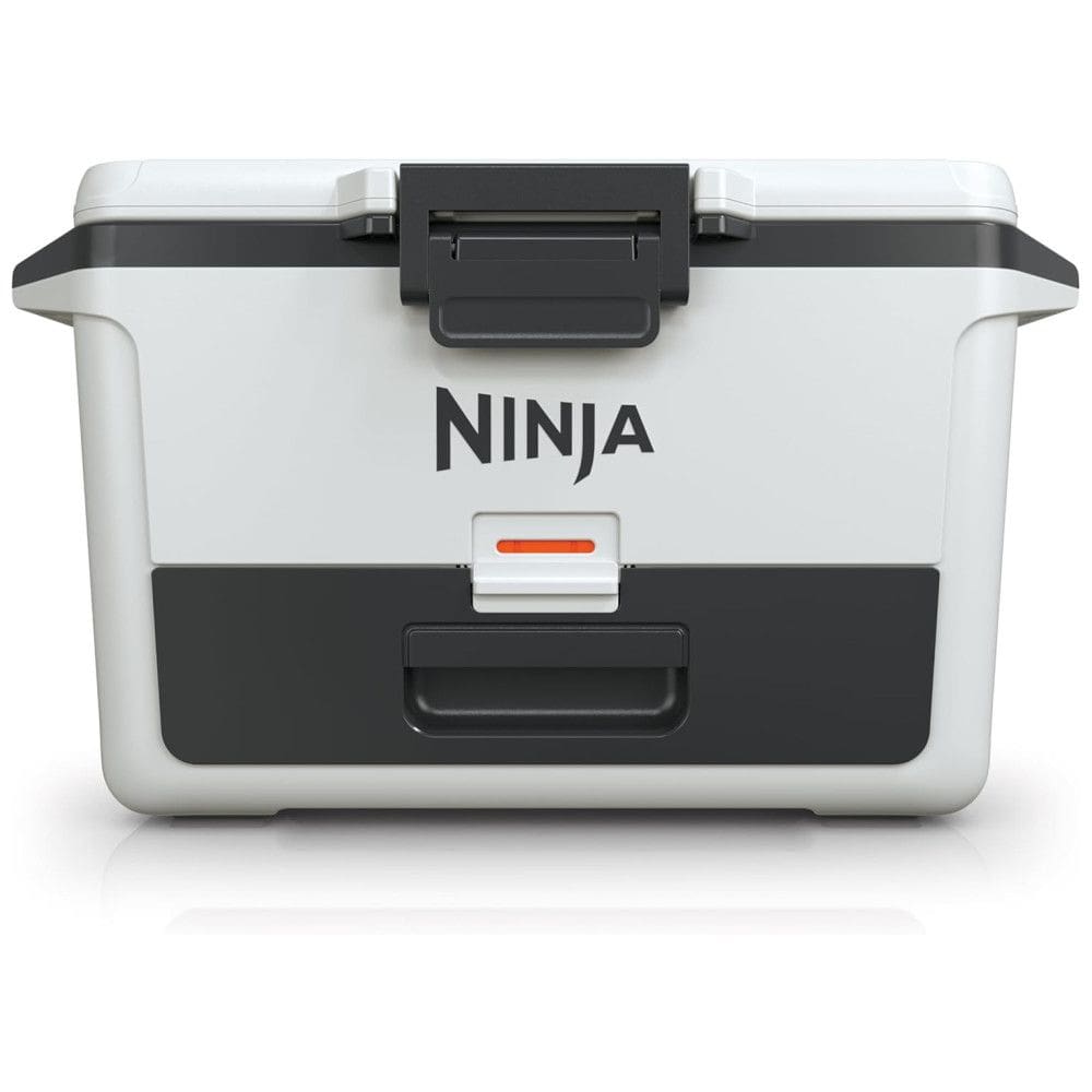 Cooler Térmico Portátil 46L com Gaveta em Zona Seca, Premium Mantém o Gelo por Dias, Ninja FB151GY FrostVault, Branco