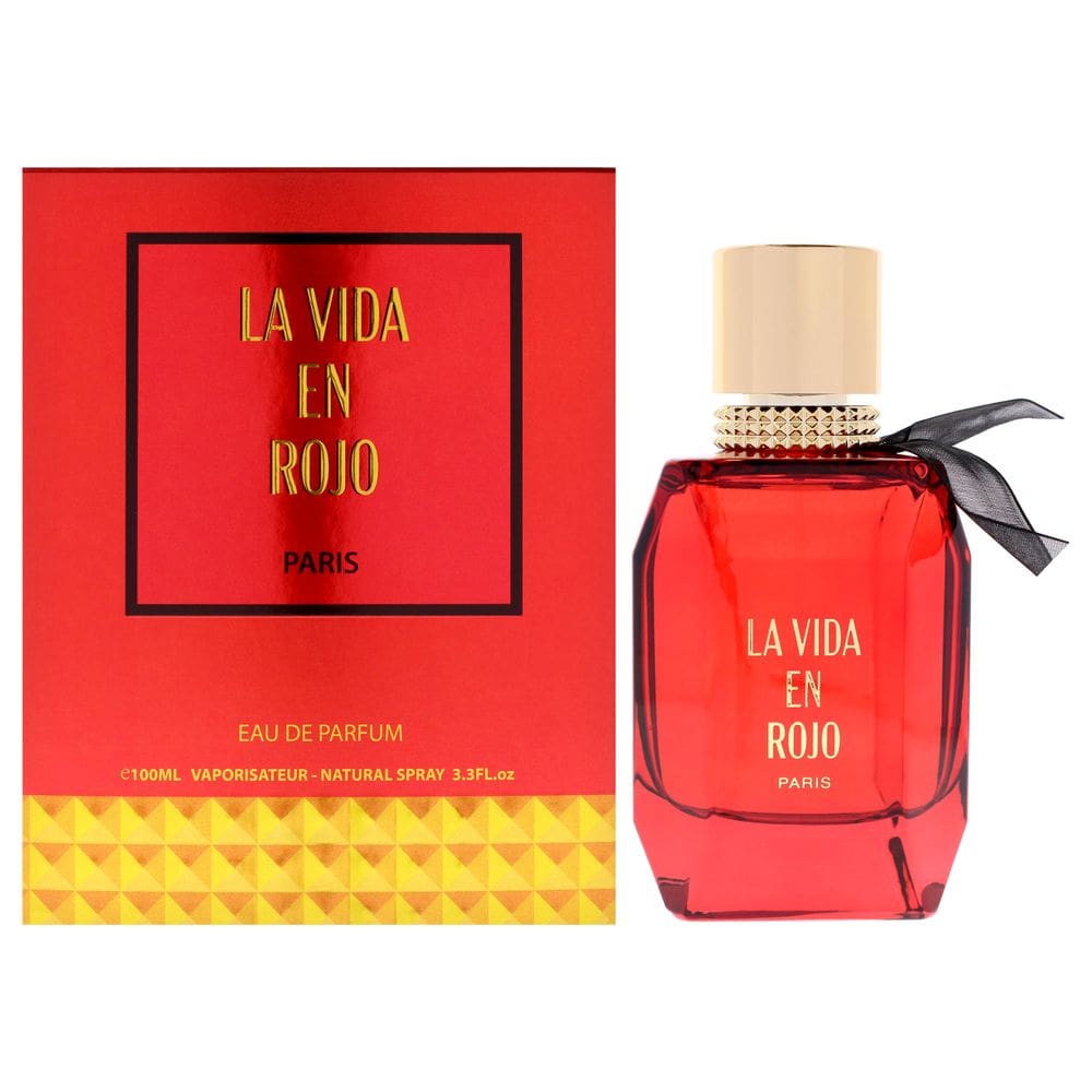 Perfume Lomani La Vida En Rojo Eau de Parfum 100ml para mulheres