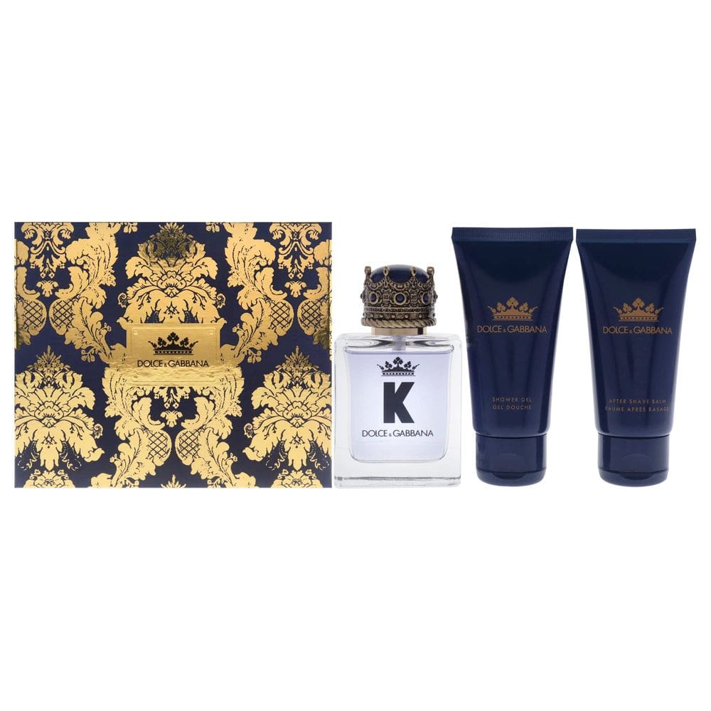 Conjunto de presentes Perfume Dolce & Gabbana K para homens, 50 ml, 3 peças