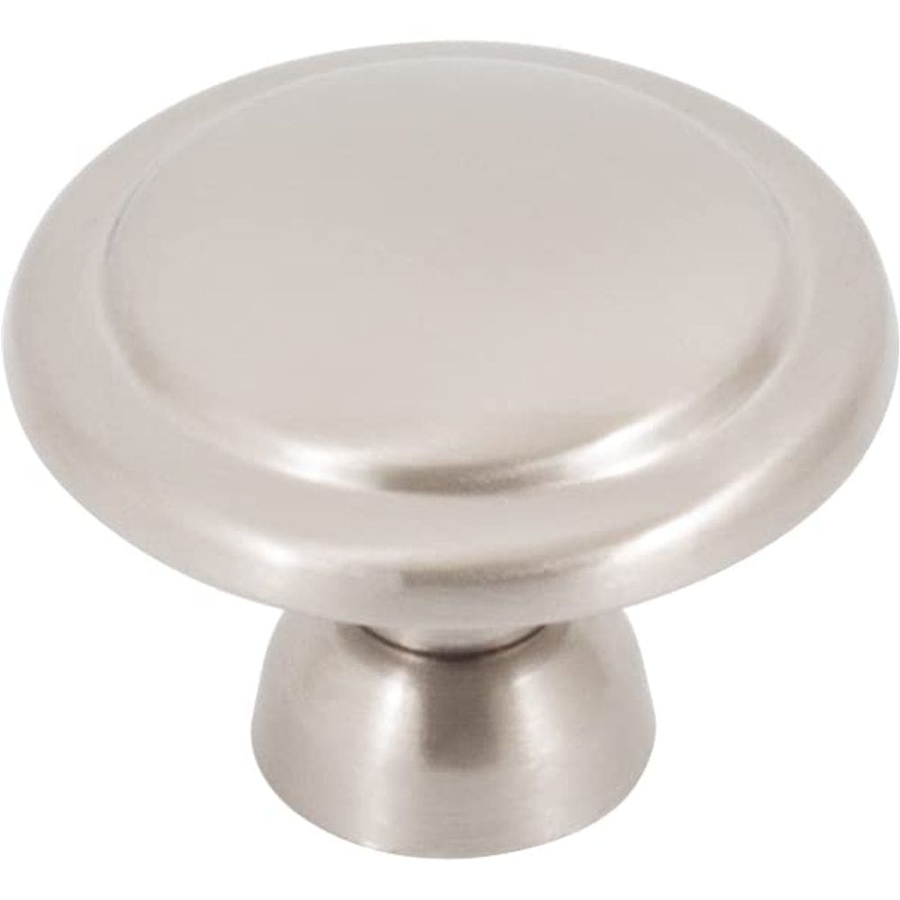 Cabinet Knob Stone Harbor Hardware em níquel acetinado 3,5 cm