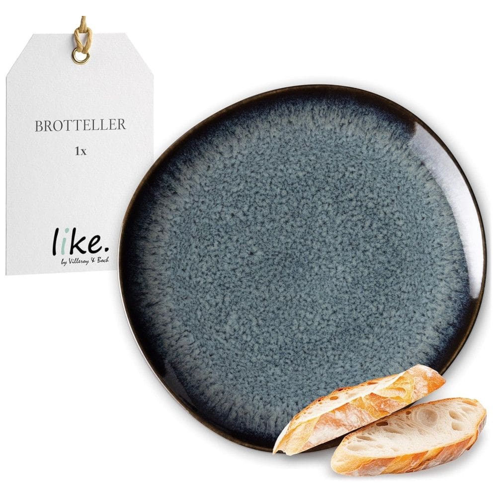 Prato para Aperitivo 17 cm, Elegância e Praticidade em Sua Mesa com Formato Redondo e Material de Porcelana, Villeroy Boch, Cinza