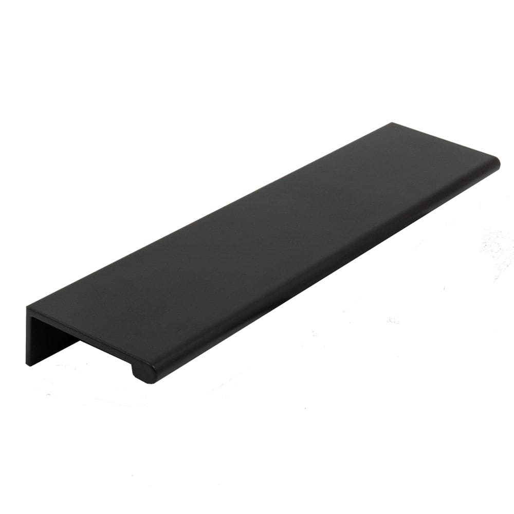 Hardware Edge Pull Stone Harbor, 10 cm, preto fosco