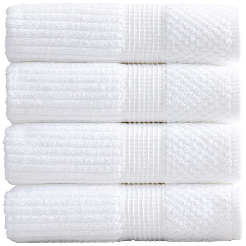 Kit Toalhas de Banho em 100% Algodão, Supermacias e Absorventes com 4 Peças Spa, Hotel e Academia, Springtree Home