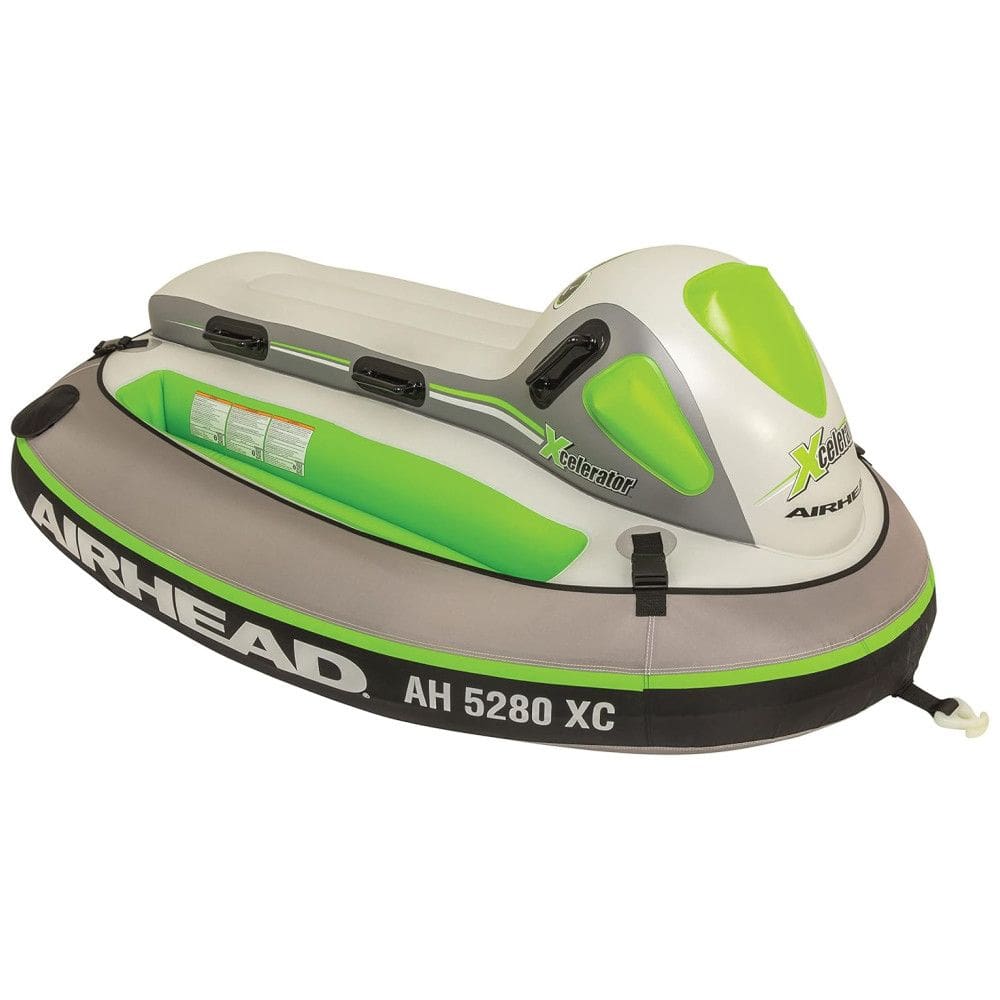 XCELERATOR Boia Rebocável Aquática para 2 Pessoas, AIRHEAD, Cinza