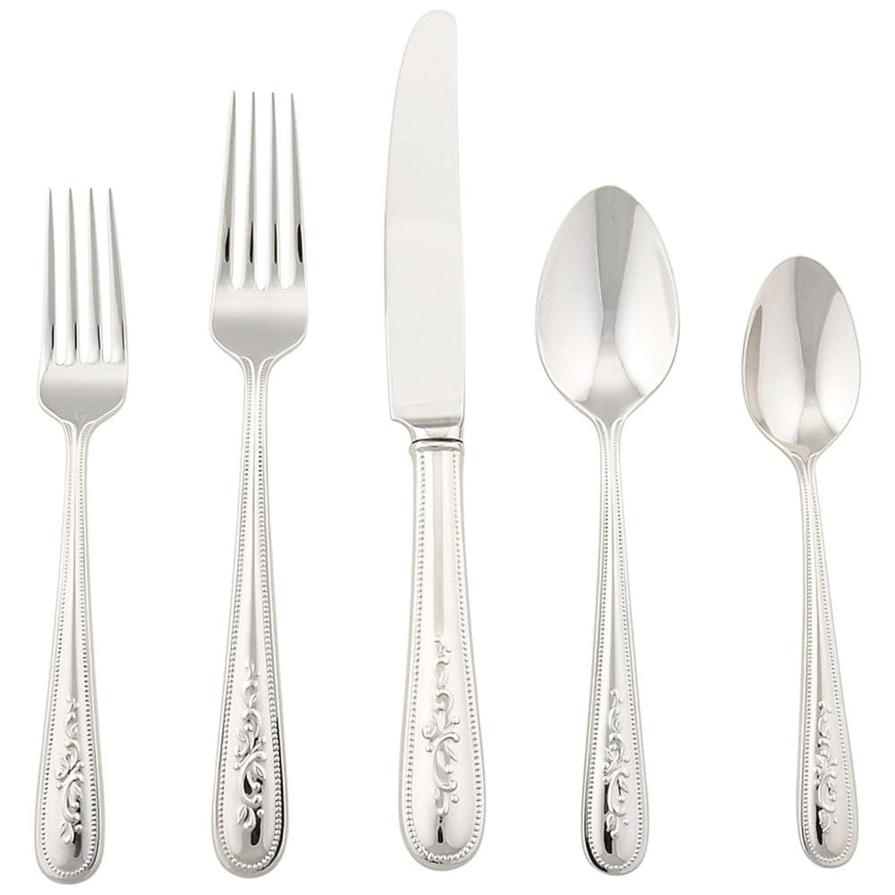 Conjunto de Talheres, Sofisticação e Durabilidade para Sua Casa com 5 Peças e Material de Aço Inoxidável, LENOX Opal Innocence 785121