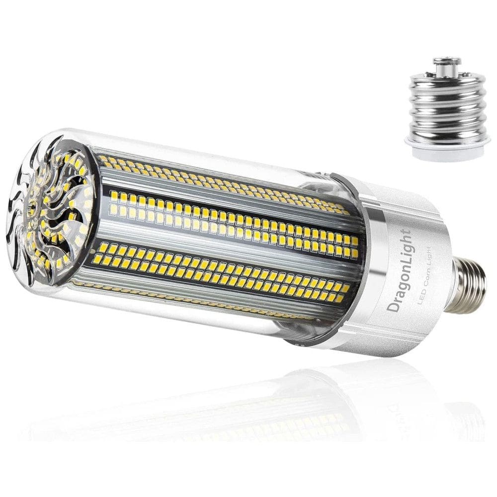 Lâmpada LED Dragon Light, 120W, 14400 Lumens, 3000K Branca com Base E26 E39, 1 Unidade, DRAGONLIGHT, Branco