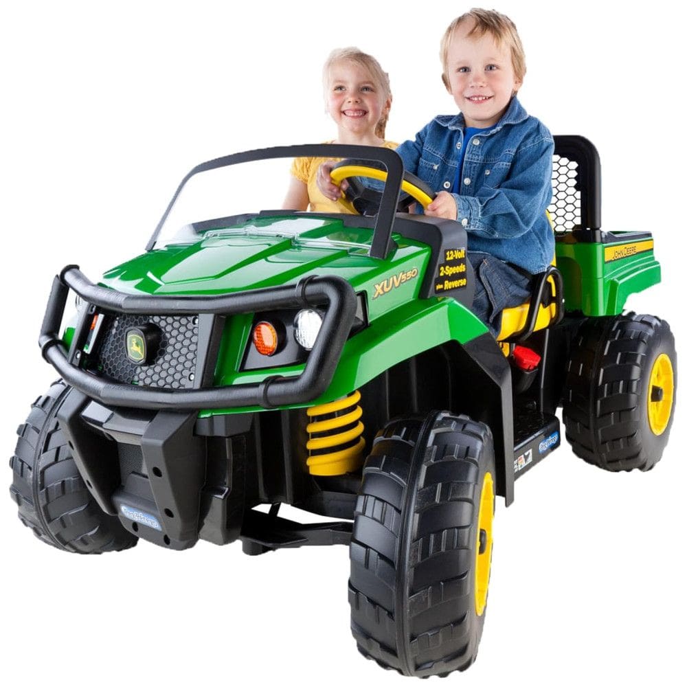 Carro, Carrinho Elétrico Infantil a Bateria 12V 2 Assentos para até 58 kg, 3 a 8 Anos, PEG PEREGO IGOD0063, Verde