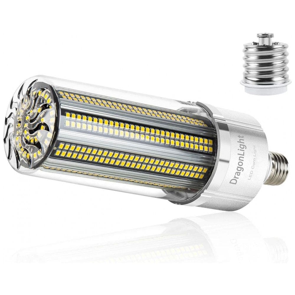 Lâmpada LED, 120W, 14400 Lumens, 5000K Branca com Base E26 E39, 1 Unidade, DRAGONLIGHT, Branco
