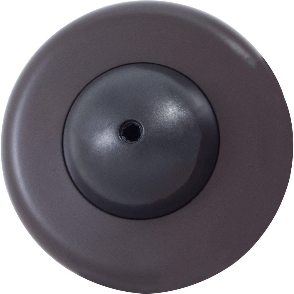 Batente de porta Stone Harbor Harbor Hardware convexo de 6 cm em bronze polido a óleo