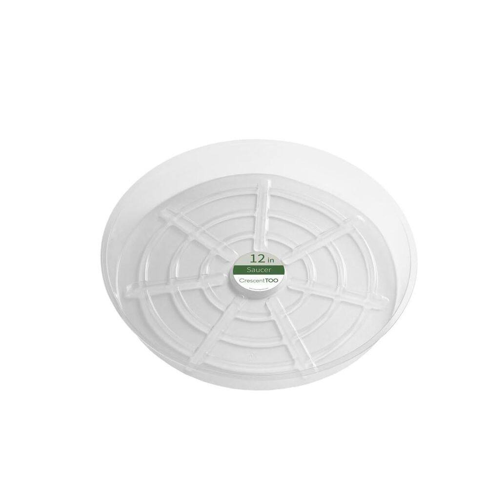 Plant Saucer Crescent Too 30 cm Clear Round 5 cm H