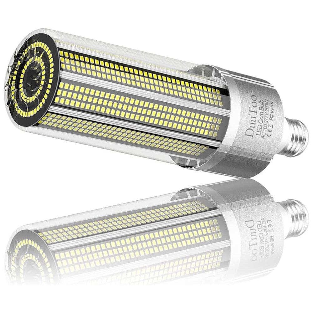 Lâmpada LED, 27000 Lumens, 5000K Branca com Base E39, 1 Unidade, DUUTOO DT 200W, Branco