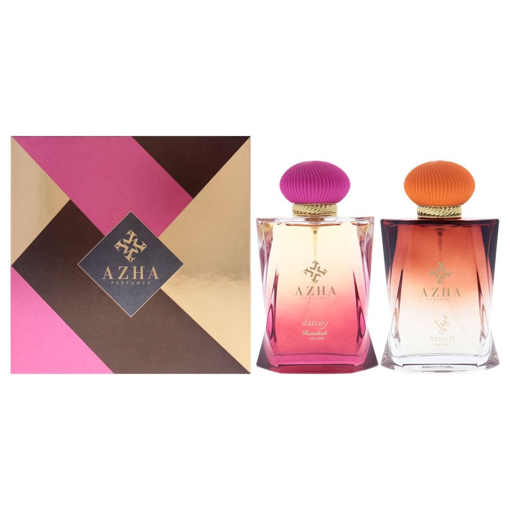 Conjunto de perfume Azha Azha para mulheres, conjunto de 2 peças de presente de 100 ml