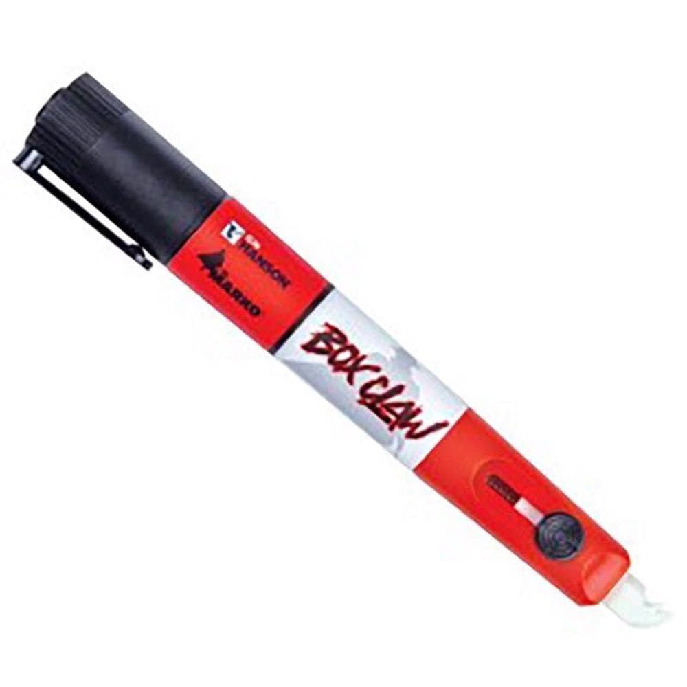 Faca utilitária CH Hanson Box Claw com marcador de ponta de cinzel preto