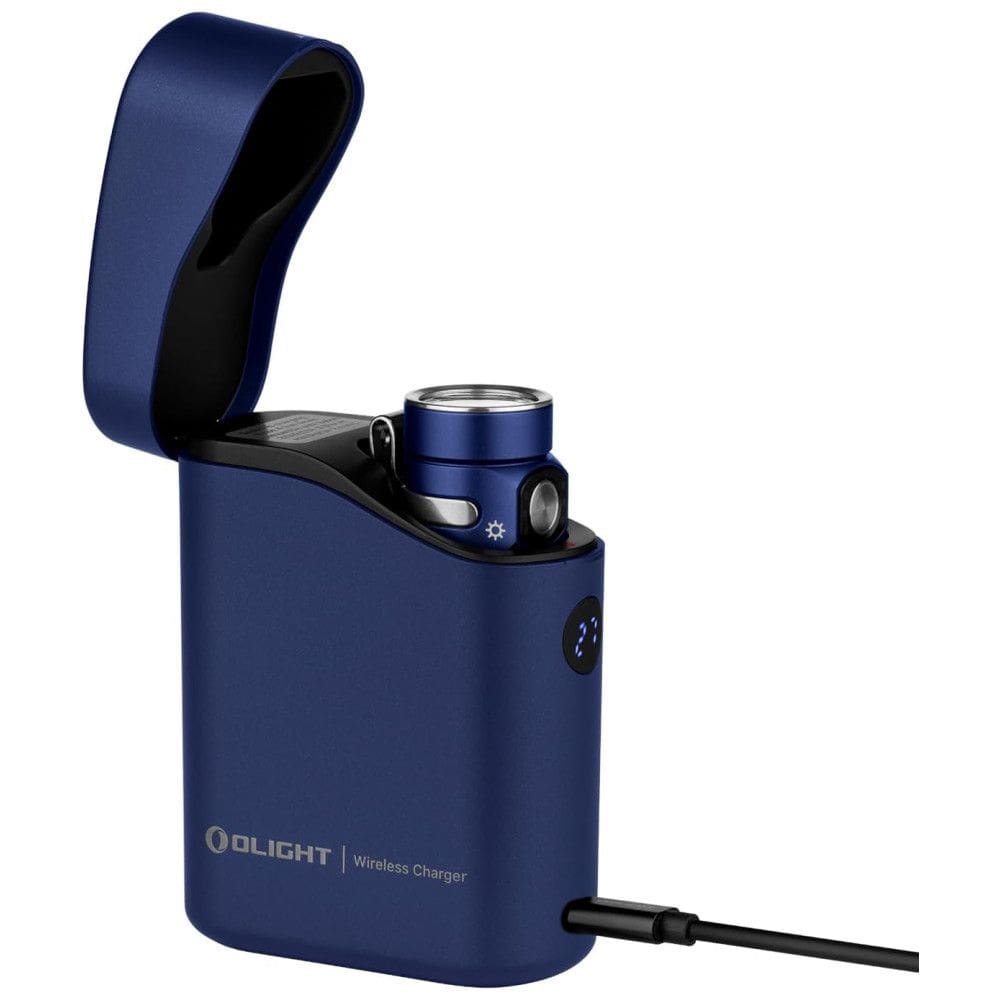 Lanterna OLIGHT Baton4 Edição Premium EDC com 1300 Lumens e Caixa de Carregamento Tipo C, Alimentada por Bateria Recarregável
