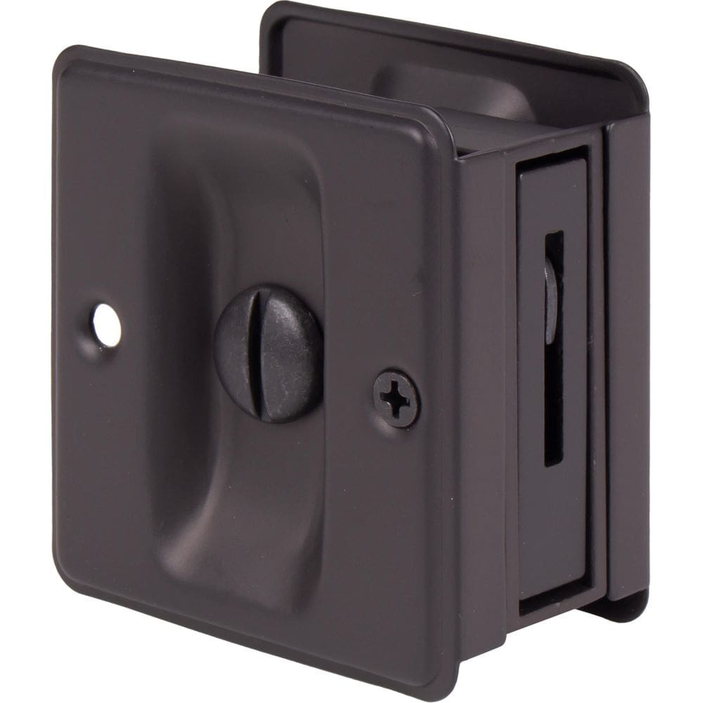Fechadura de porta de bolso Stone Harbor Hardware Privacy Bronze polido a óleo