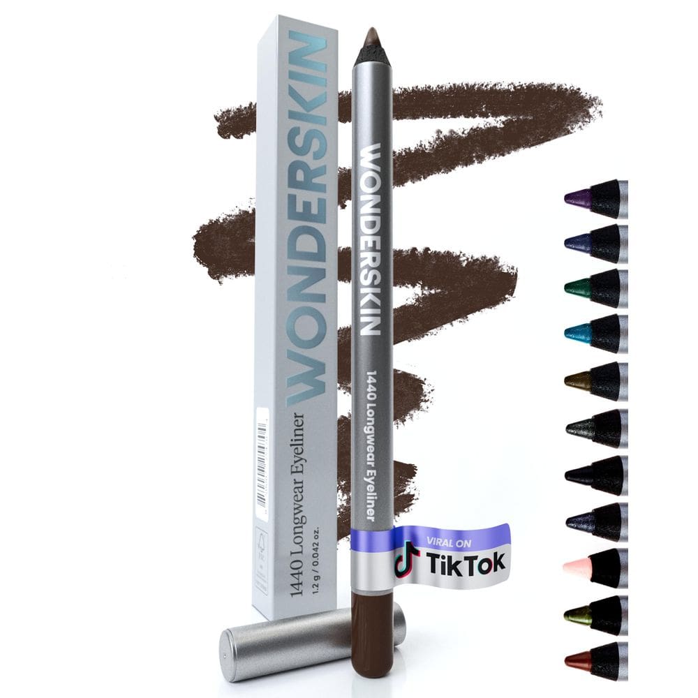 Lápis delineador Wonderskin 1440 Longwear Waterproof Brown
