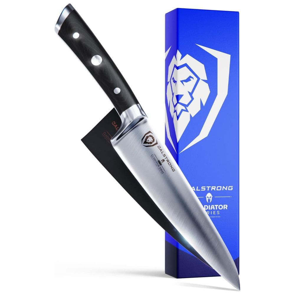 Faca para Série Gladiador Aço Inoxidável, DALSTRONG GS 6inch Chef, Preto
