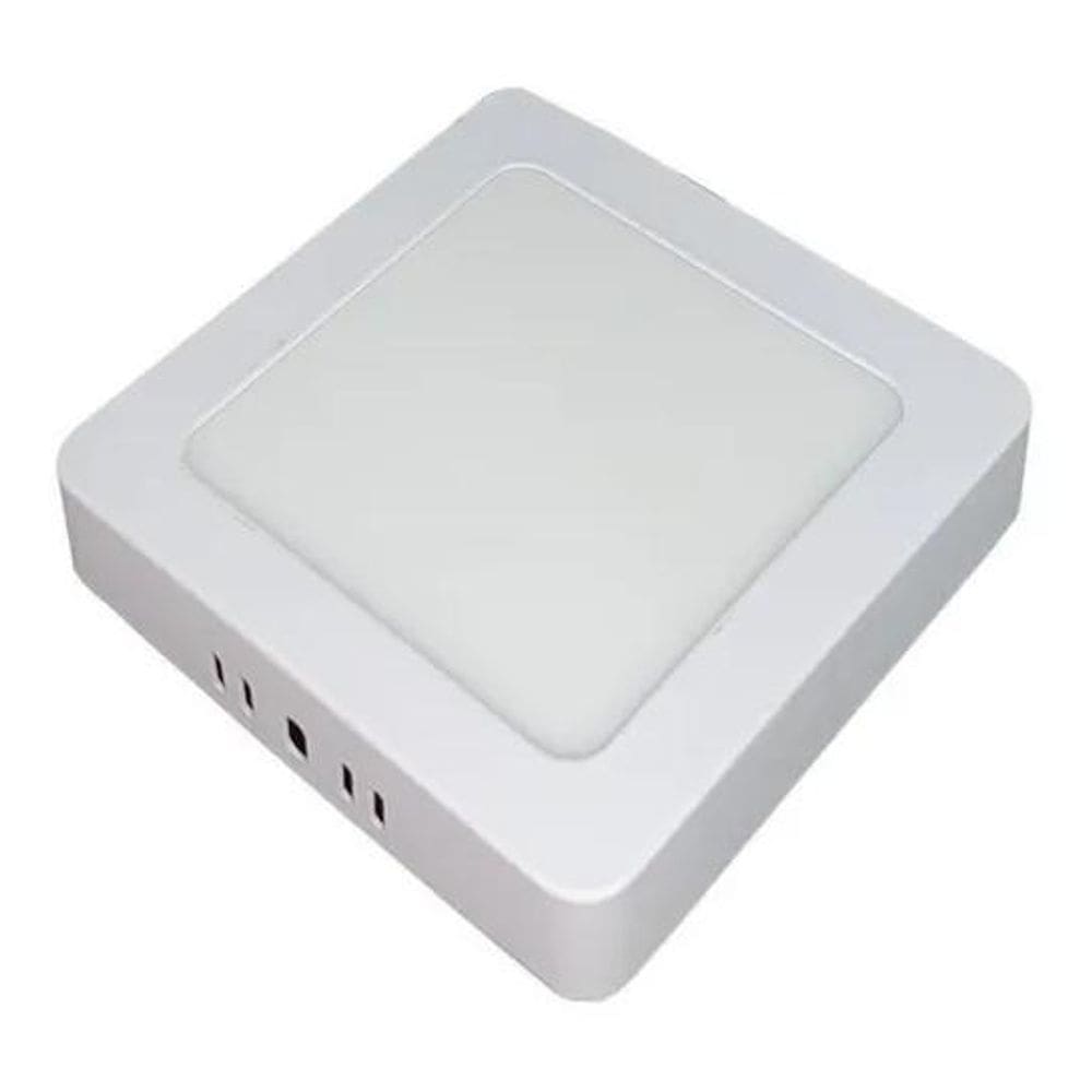 Painel De Led 6W Sobrepor Quadrado Bronzearte