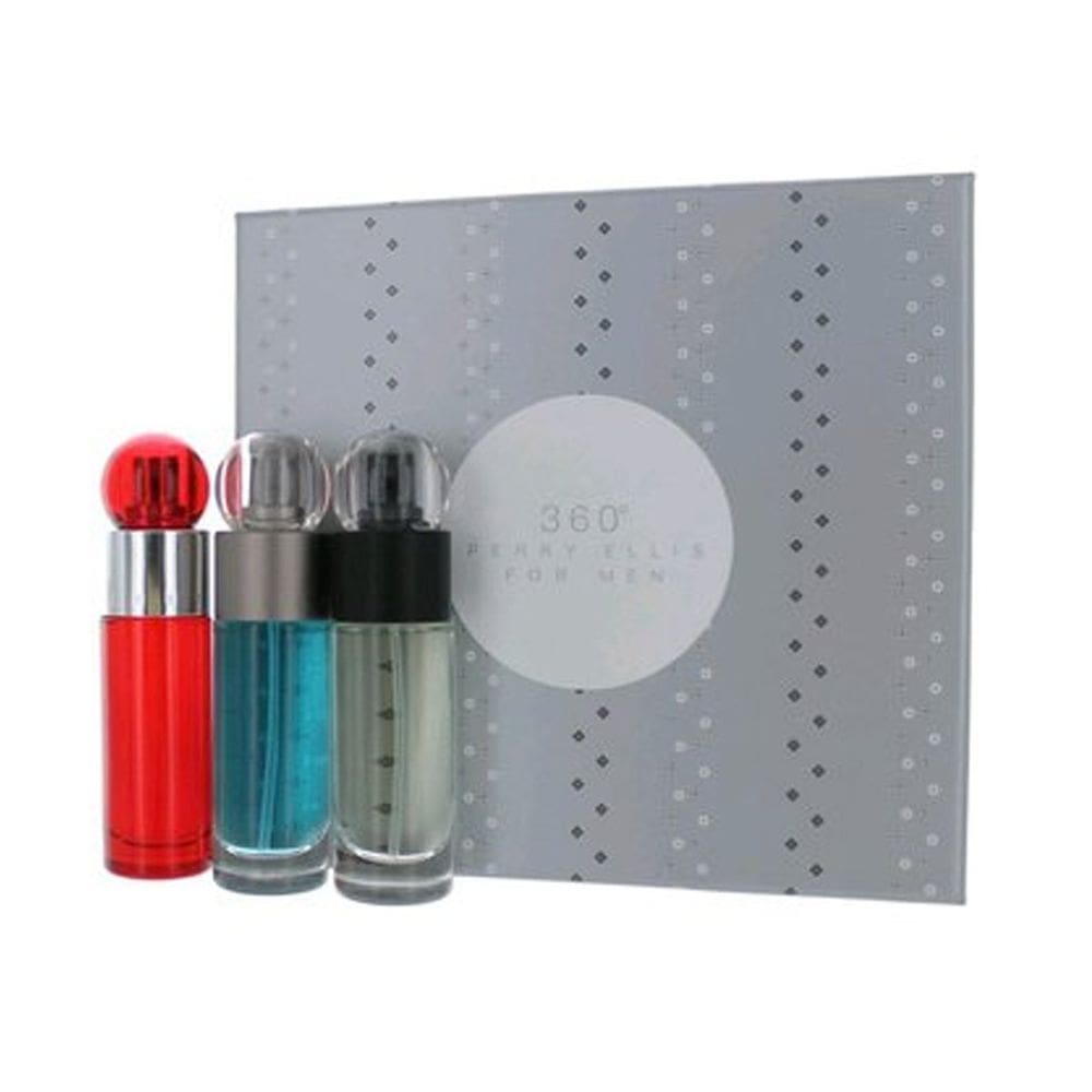 Perfume Perry Ellis 360 para mulheres, conjunto trio, 30 ml x 3