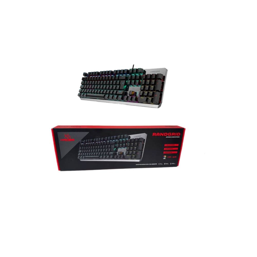 Teclado Mecânico Kross Randgrid Ke-kg155 Preto/cinza