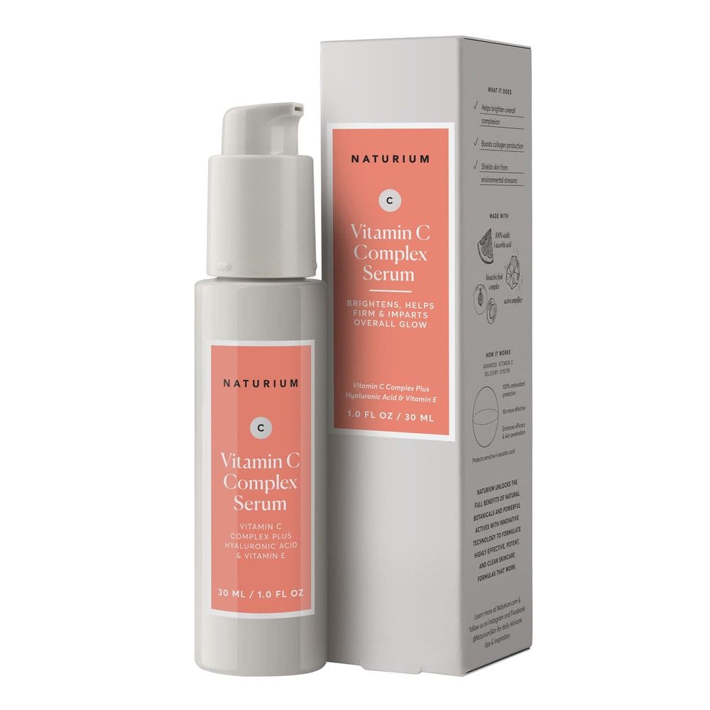 Sérum Naturium Complexo Facial de Vitamina C com Ácido Hialurônico 30mL