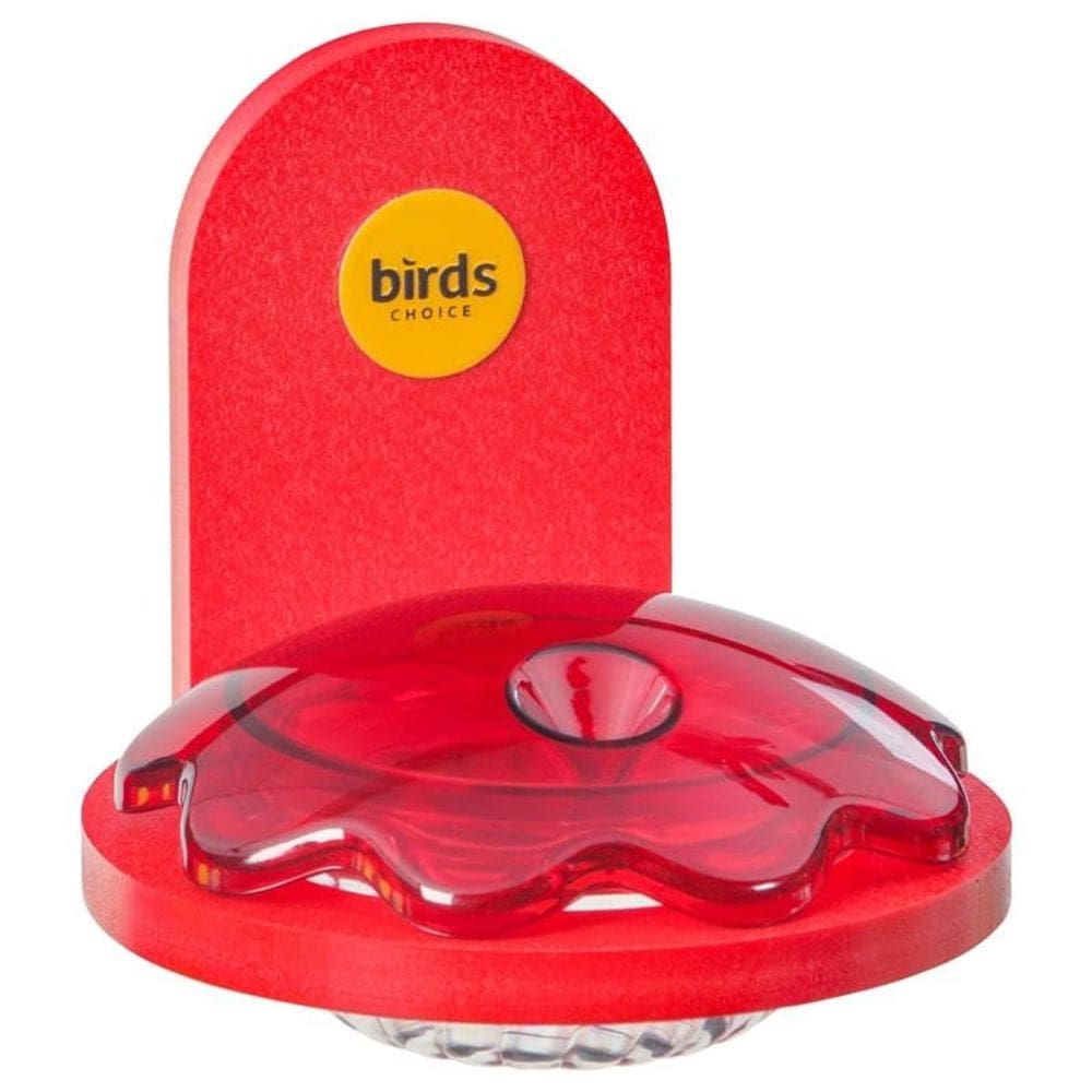 Alimentador Birds Choice Hummingbird Plástico reciclado vermelho 100 ml