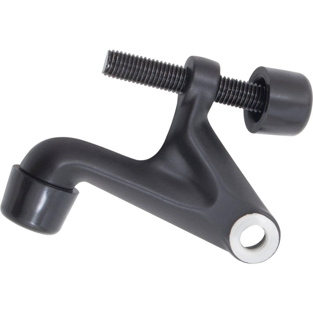 Pino de dobradiça pesado Doorstop Stone Harbor Hardware preto fosco