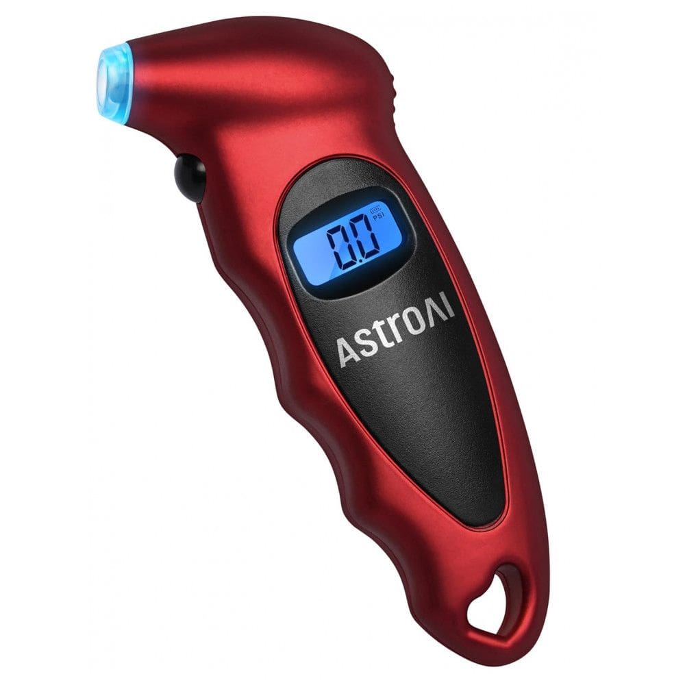 Medidor de Pressão de Pneus Digital AstroAI 0150PSI Preciso em Incrementos de 0,1, 4 Configurações Ótimo Presente para Carro