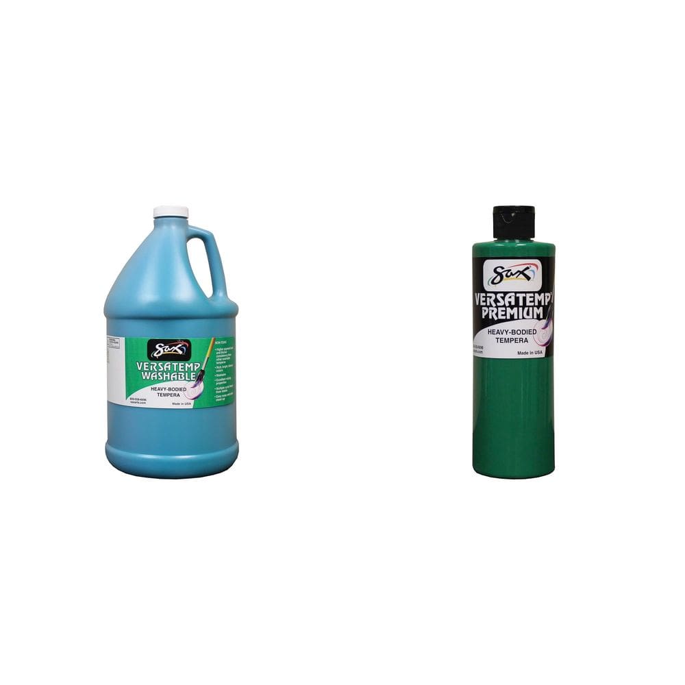 Tinta Casafoyer Versatemp Lavável Turquesa 3,78 L e Verde 473 ml