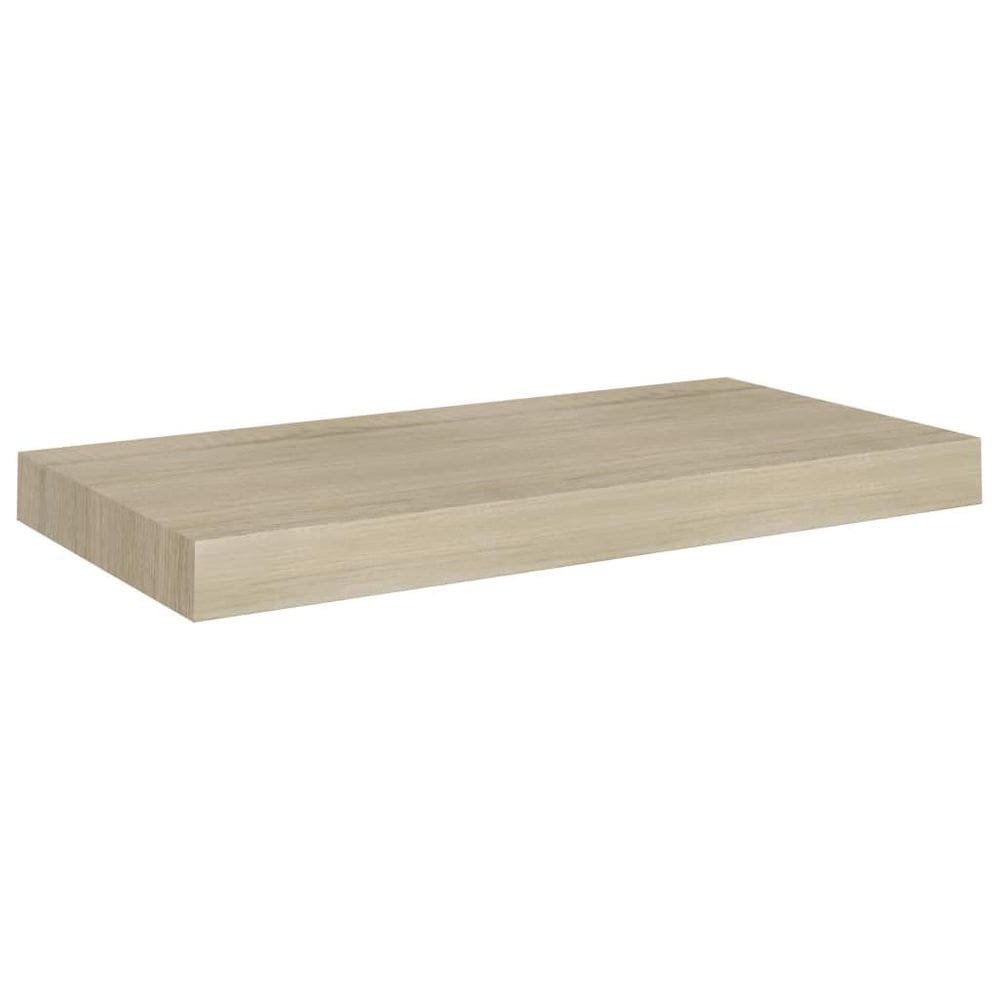 Prateleira de parede flutuante vidaXL Modern Oak Honeycomb MDF 50x23x4cm