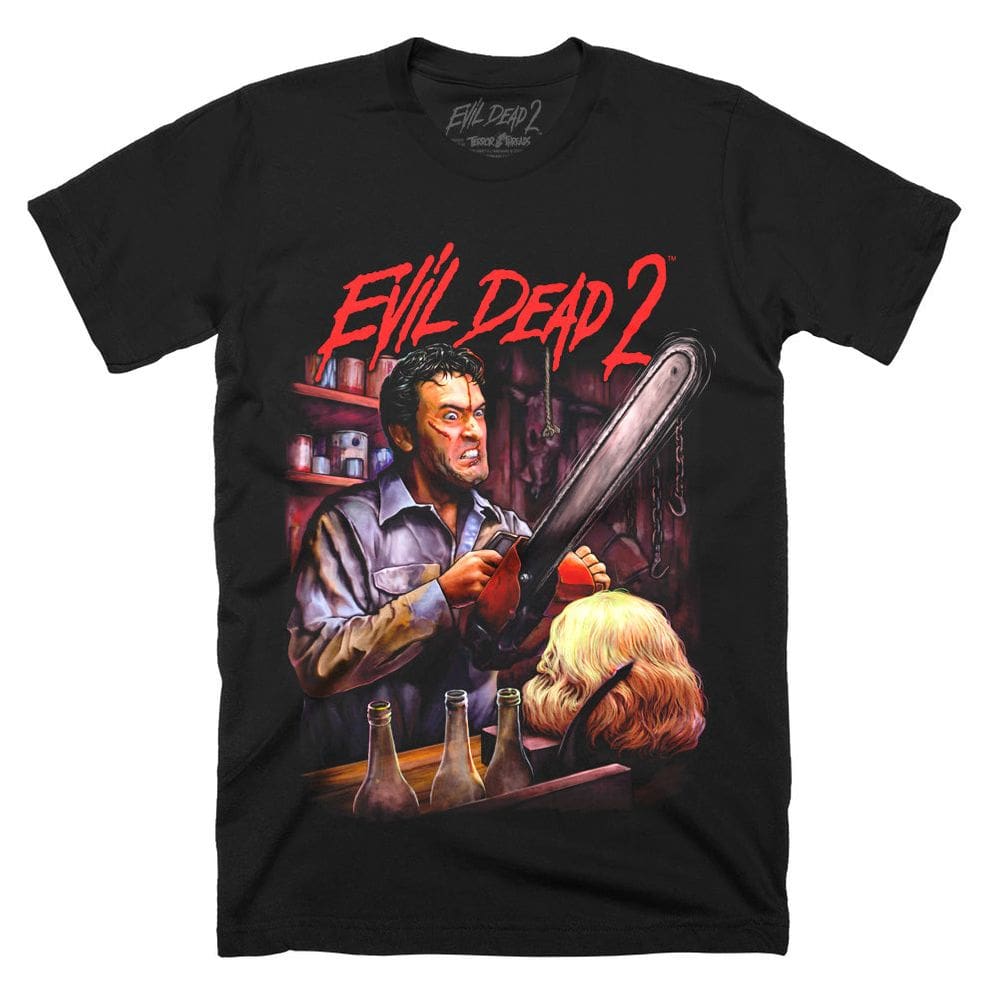 Camiseta ROCKINSTONE Evil Dead 2 Workshed Halloween 2025