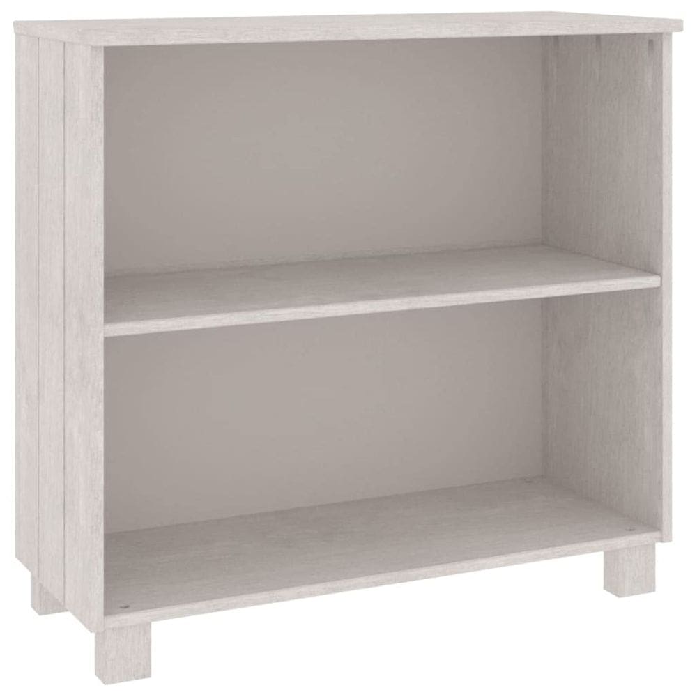 Aparador vidaXL Hamar Branco em madeira maciça de pinho e MDF 80x35x80cm