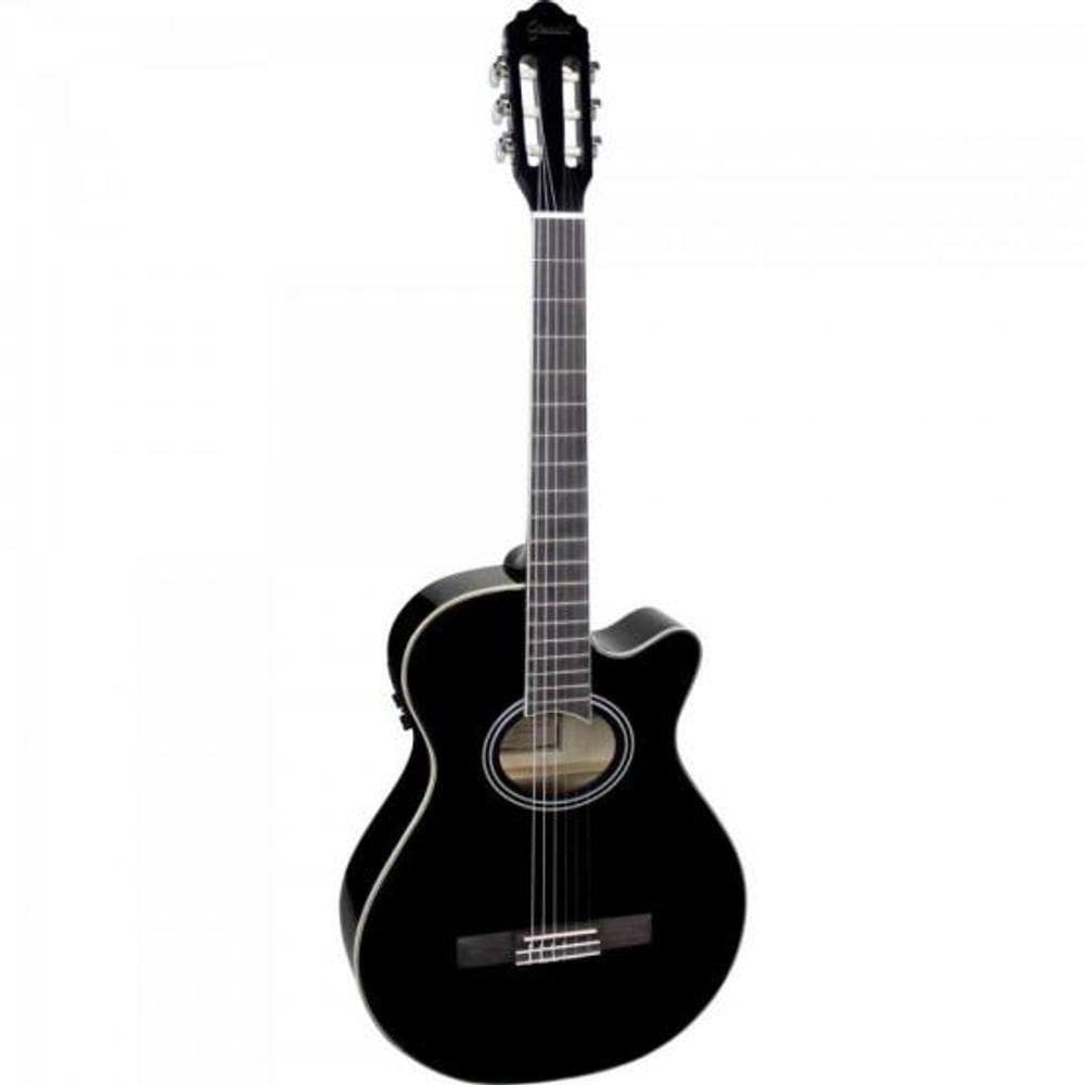 Violão Mini-jumbo Cutaway Nylon Gnf-1d Pretogiannini