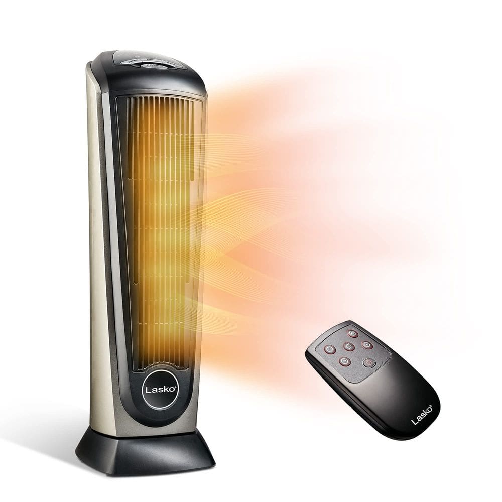 Aquecedor de ambiente Lasko Oscillating Ceramic Tower 1500W 22,5 cm