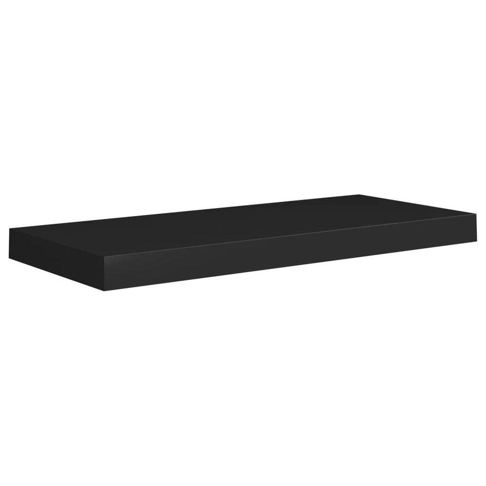 Prateleira de parede flutuante vidaXL Black Honeycomb MDF