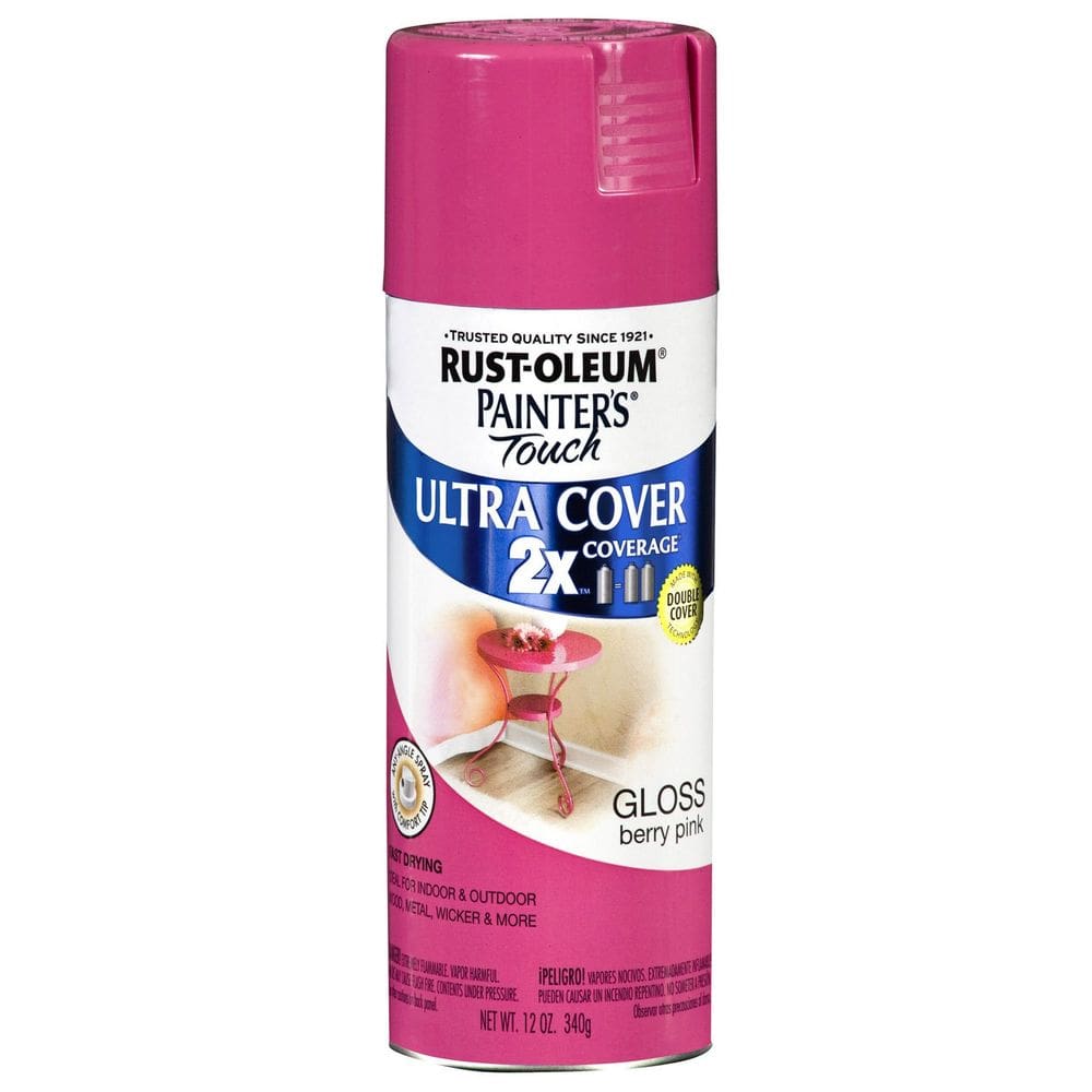 Tinta em spray Painter`s Touch Ultra Cover Gloss Berry Pink 340ml